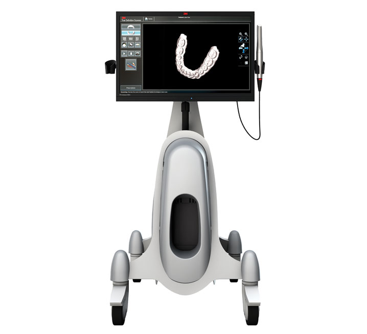 Digital orthodontic scanners