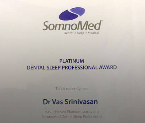 Platinum Dental Sleep Professional Award