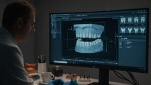 3D digital scan used for orthodontic braces treatment planning in Australia